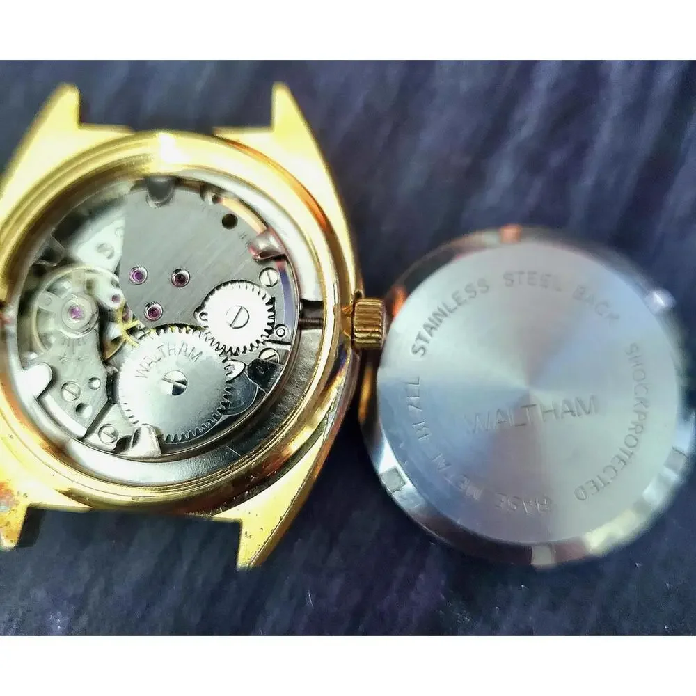 Rare‎ Vintage Waltham Mechanical Men Watch Pristine Condition